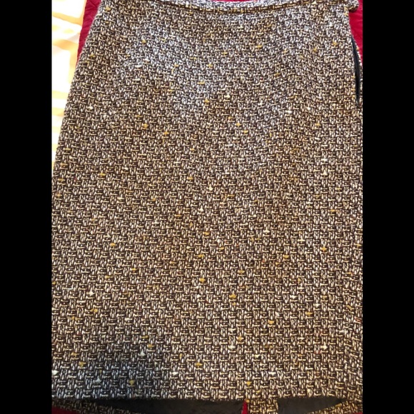 Ann Taylor Loft Tweed Straight Skirt - size 10 - Picture 2 of 5